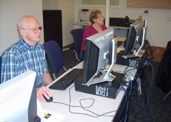 Computer training for seniors